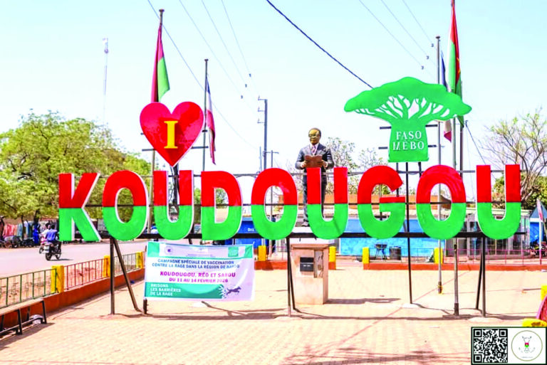 Ronds-points embellis: la vitrine d’un Burkina résilient