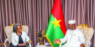 Revue stratégique indépendante de l’UNOWAS : Sahle-Work Zewde échange avec Ousmane Bougouma