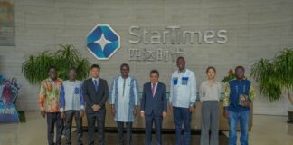 Pékin : le ministre de la Communication en visite chez l’opérateur de diffusion StarTimes