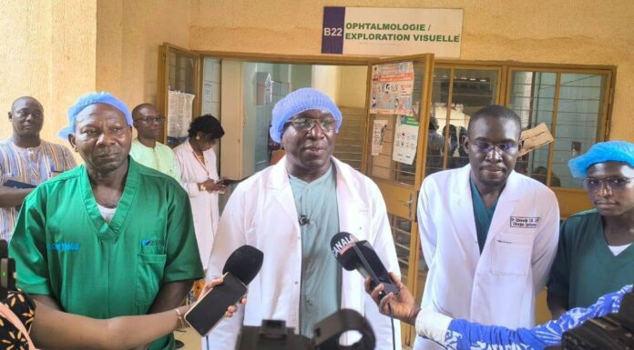 Une première dans les hôpitaux publics du Burkina Faso :le CHU de Bogodogo lance la chirurgie de la cataracte par phacoémulsification (Phaco-E)