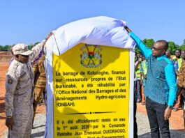 Réhabilitation du barrage de Kokologho : le Gouvernement renforce les bases de la souveraineté alimentaire