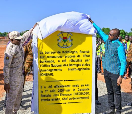 Réhabilitation du barrage de Kokologho : le Gouvernement renforce les bases de la souveraineté alimentaire