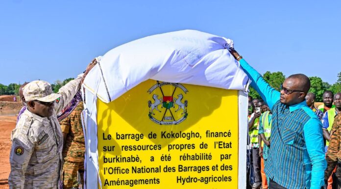 Réhabilitation du barrage de Kokologho : le Gouvernement renforce les bases de la souveraineté alimentaire