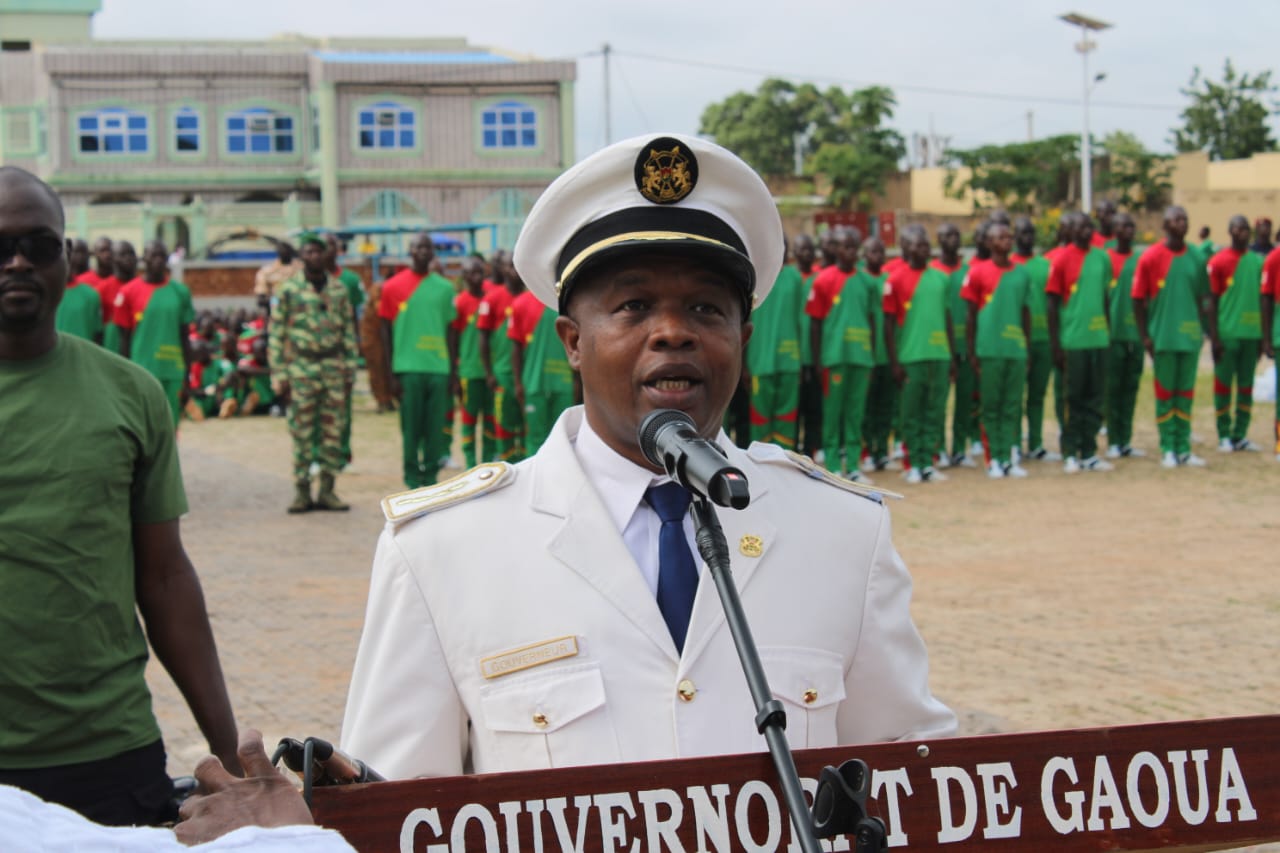 Le gouverneur Siaka Barro a invité les appelés à transmettre à leur entourage les valeurs de patriotisme et de cohésion sociale acquises durant l’immersion.
