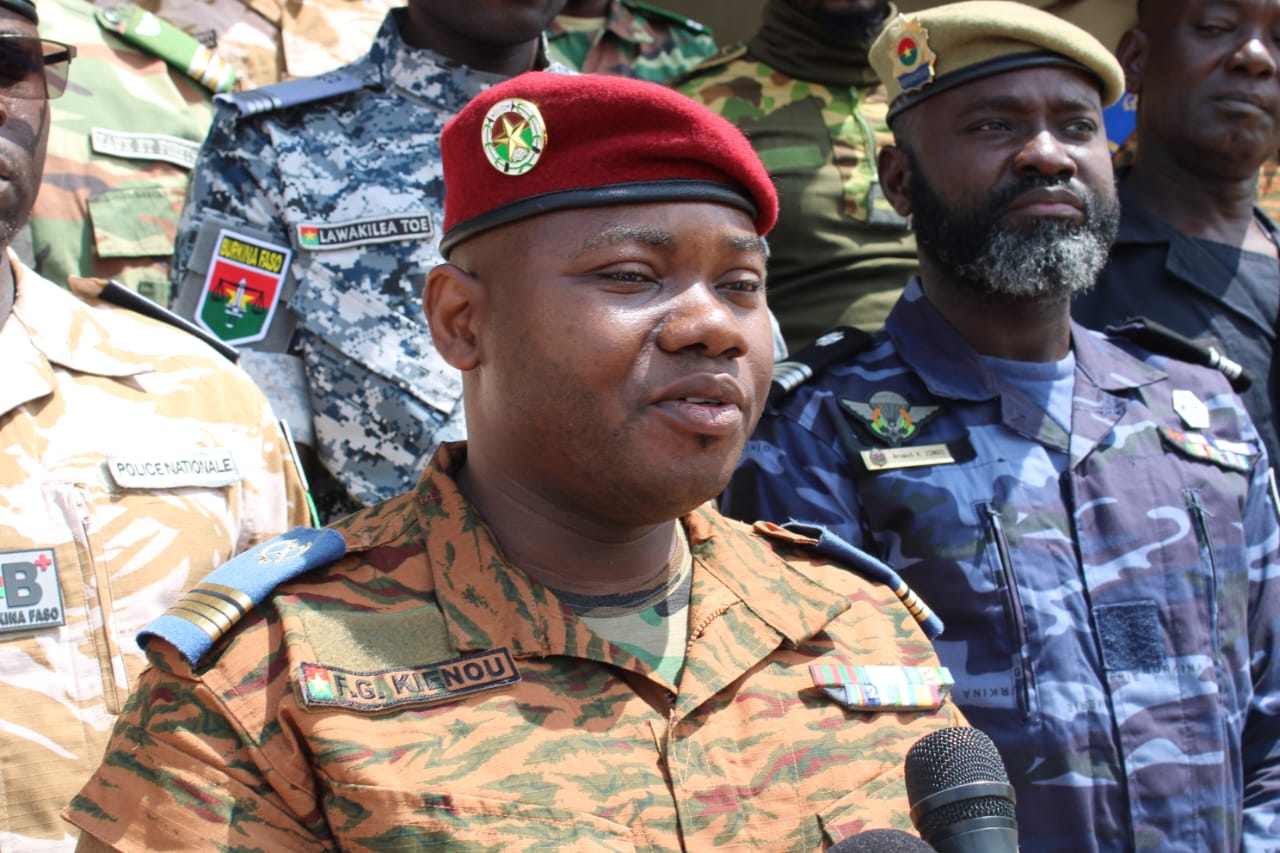 Pour le commandant du 22e RIC de Gaoua, Gaston Fabéré Kienou, le Burkina Faso a gagné des fils dignes encore pour les générations à venir.