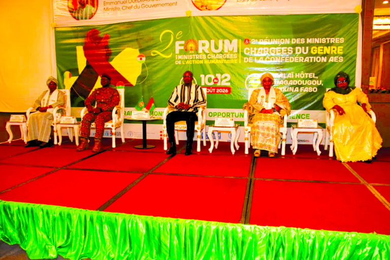 2e forum humanitaire et réunion ministérielle du Genre : l’Alliance des Etats du Sahel renforce sa coopération à Ouagadougou