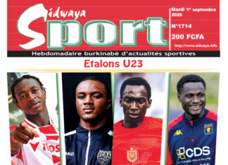 Une Sidwaya Sport du 01-09-2026