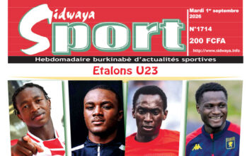 Une Sidwaya Sport du 01-09-2026