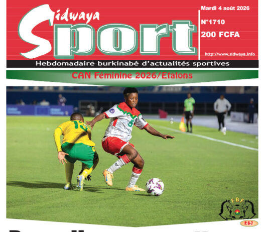 Une Sidwaya Sport du 05-08-2026