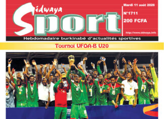 Une Sidwaya Sport du 11-08-2026