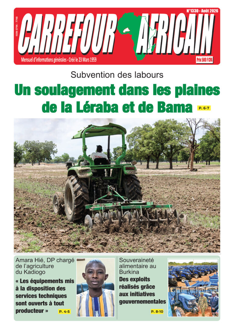 Une Carrefour africain n° 1330-août 2026