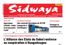 Une Sidwaya du 11-08-2026