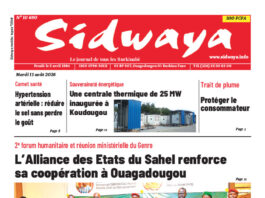 Une Sidwaya du 11-08-2026