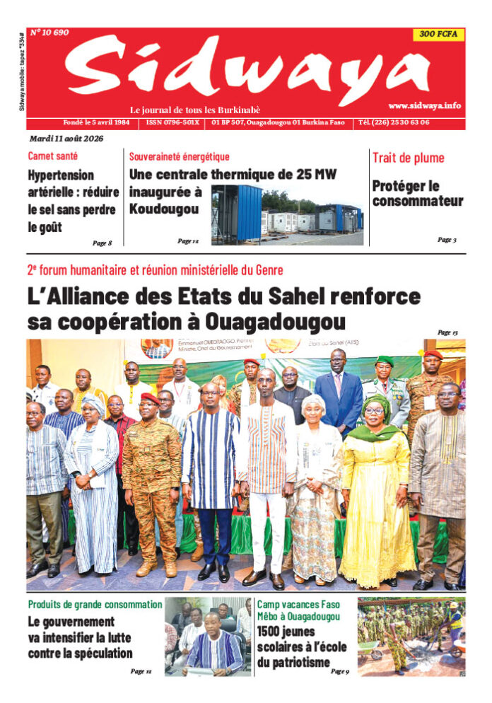 Une du 11-8-2026