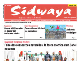 Une Sidwaya du 14 au 16-08-2026