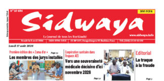 Une Sidwaya du 17-08-2026