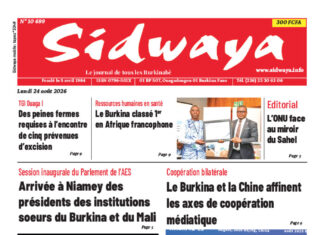 Sidwaya du 24-08-2026