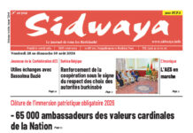 Une Sidwaya du 28 au 30-08-2026