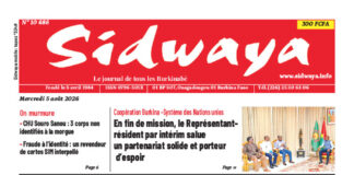 Une Sidwaya du 05-08-2026