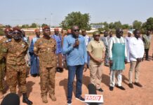 Immersion patriotique obligatoire 2026 : Le ministre Nacanabo aux côtés des appelés du site de Saaba