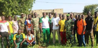 Espace vert du secteur n°4 de Manga: Une centaine de plants pour reverdir le site