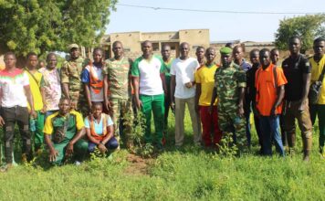 Espace vert du secteur n°4 de Manga: Une centaine de plants pour reverdir le site