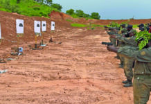 Immersion patriotique des professionnels de la culture: 21 appelés initiés au maniement aux armes