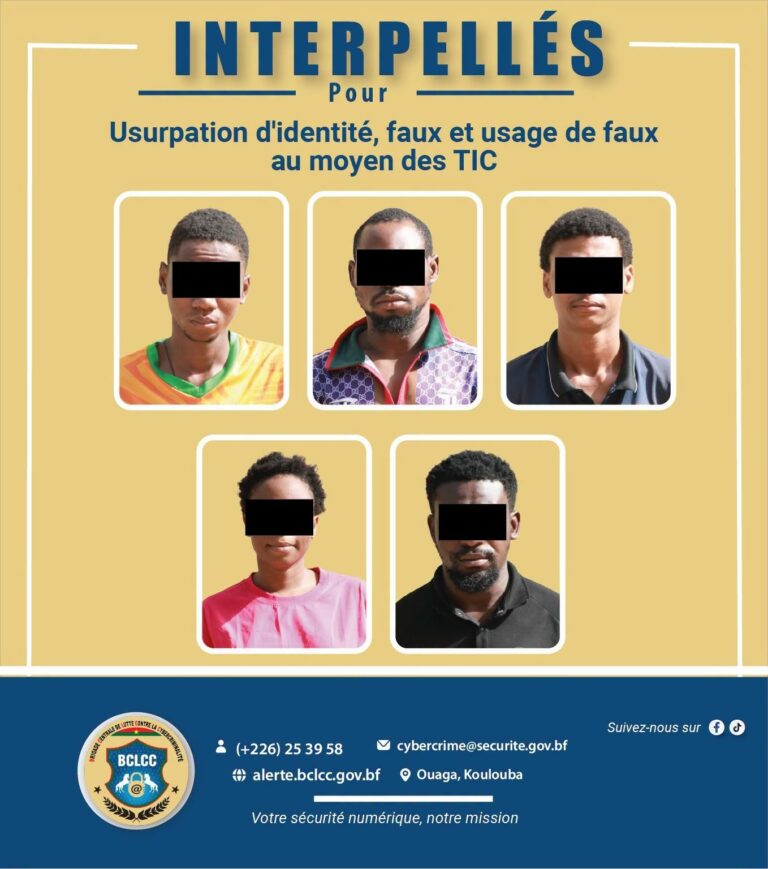 Usurpation d’identité, faux et usage de faux: cinq individus interpellés