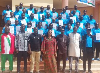 Fédération burkinabè de handball : 35 entraineurs obtiennent la Licence D IHF