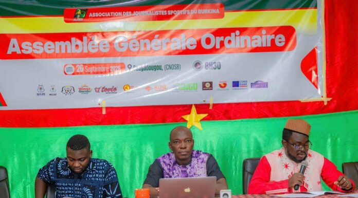 Burkina Faso : L’AJSB tient son Assemblée générale ordinaire 2026 sous le signe de la responsabilité et de l’unité