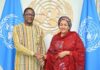 Coopération multilatérale : le ministre Traoré présente la vision du Burkina pour améliorer le partenariat avec les Nations unies