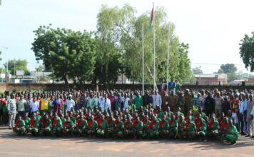 Montée des couleurs nationales : Les appelés de l’IPO fortement mobilisés à Fada N’Gourma Les appelés de l’IPO ont participé à la cérémonie de montée des couleurs.