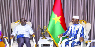 Système des Nations unies au Burkina: le nouveau coordonnateur-résident, Njoya Tikum, chez Ousmane Bougouma