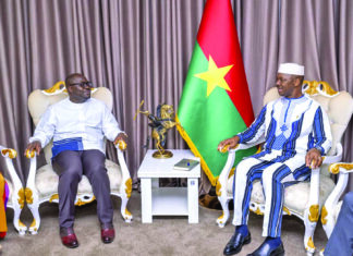 Système des Nations unies au Burkina: le nouveau coordonnateur-résident, Njoya Tikum, chez Ousmane Bougouma