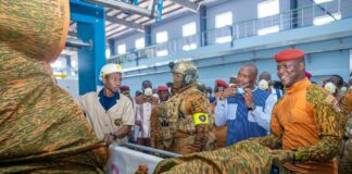 Inauguration du complexe industriel TEXFORCES-BF : désormais des tenues militaires « made in Burkina »
