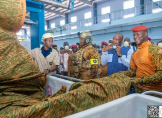 Inauguration du complexe industriel TEXFORCES-BF : désormais des tenues militaires « made in Burkina »