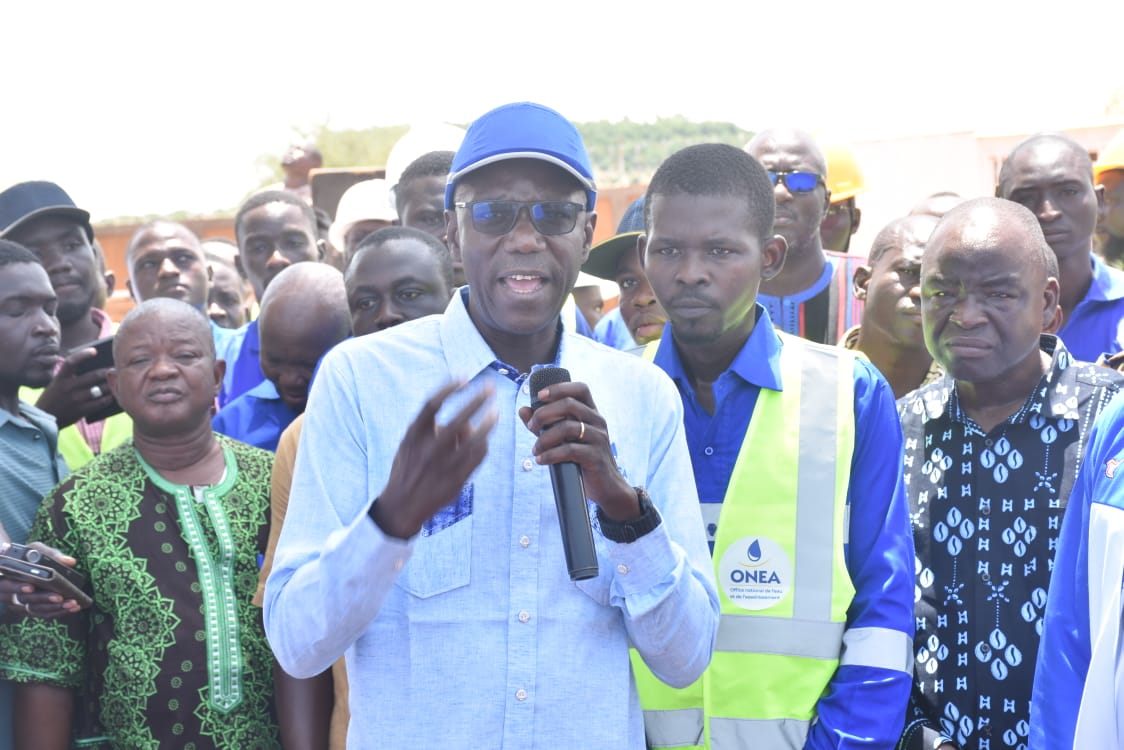Selon le SG de l’ONEA, Salifou Ouédraogo, Fada N’Gouma ne devrait plus connaître de pénurie avec la mise en service de cette adduction d’eau potable, à partir d’avril 2027.