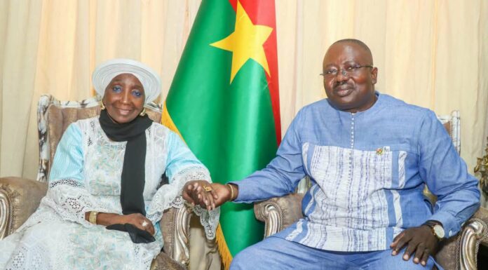Carnet d’audience du PDS de la commune de Ouagadougou : Aïcha Koné apporte son soutien au Burkina Faso et à la dynamique de l’AES