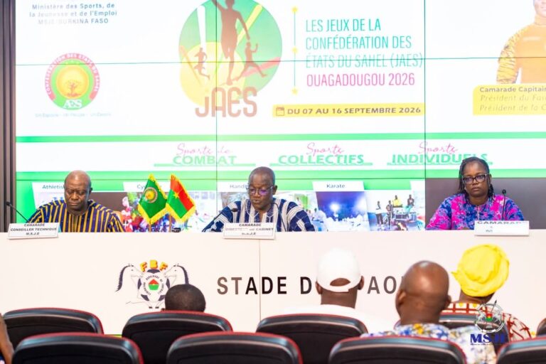 IIe Jeux de l’AES : Ouagadougou fin prête pour accueillir les trois nations du Sahel