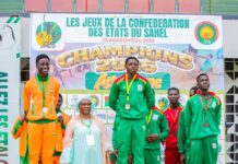 2e édition des Jeux de l’AES : le Burkina Faso réalise une belle moisson lors de la 3e journée d’athlétisme