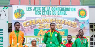 2e édition des Jeux de l’AES : le Burkina Faso réalise une belle moisson lors de la 3e journée d’athlétisme