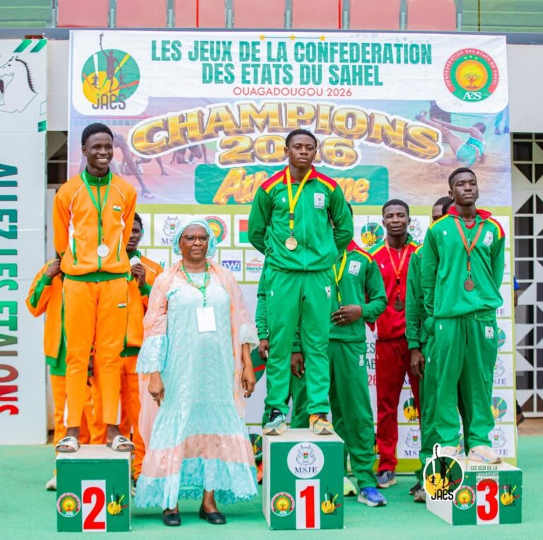 2e édition des Jeux de l&rsquo;AES : le Burkina Faso réalise une belle moisson lors de la 3e journée d&rsquo;athlétisme