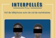 Lutte contre la cybercriminalité : deux (02) présumés auteurs de vol de téléphone suivi de soustraction frauduleuse de numéraires interpellés