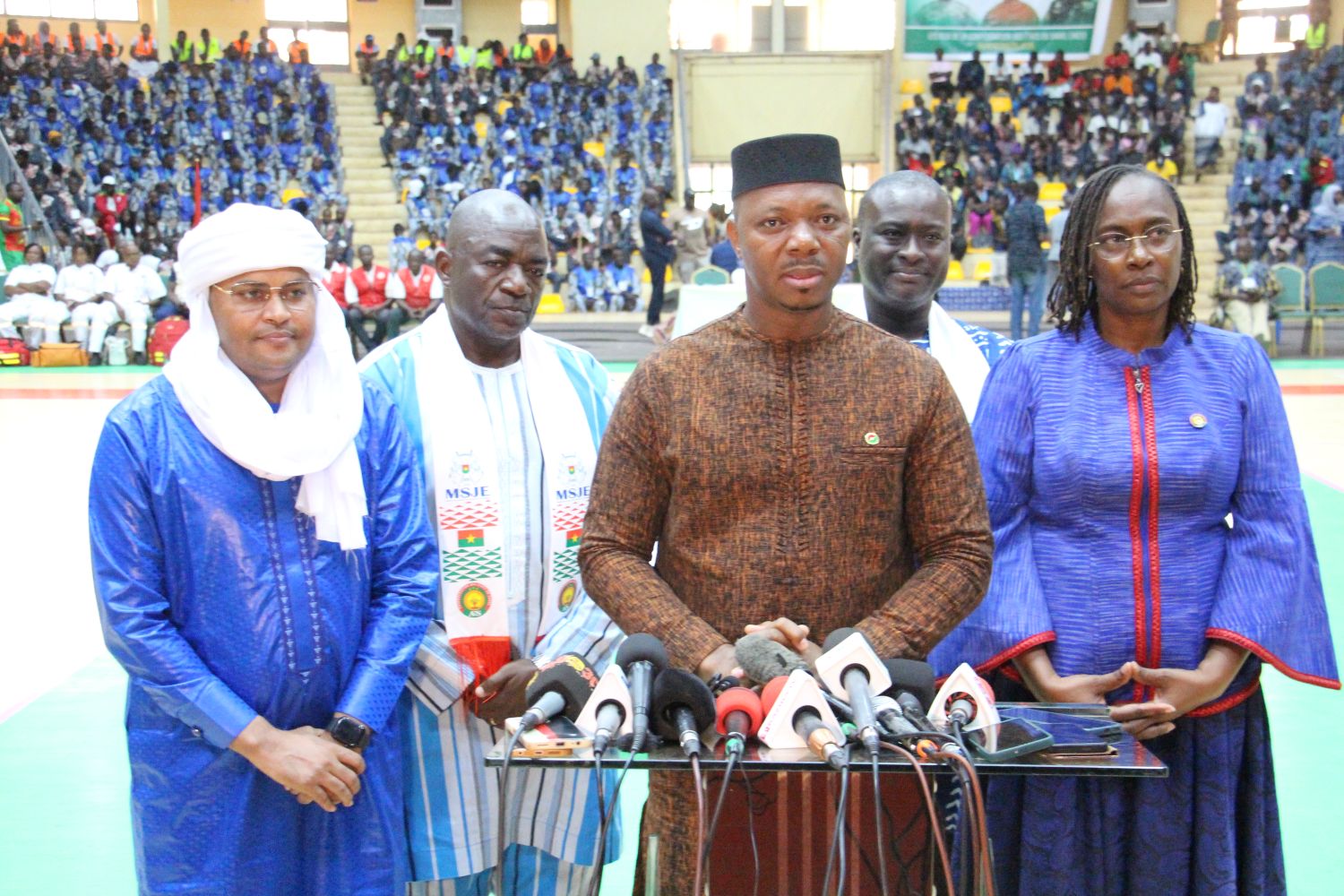 La cérémonie a été présidée par le Président du Faso, le Capitaine Ibrahim Traoré, représenté par le président de l’Assemblée législative du Peuple, Dr Ousmane Bougouma.