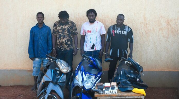 Lutte contre la criminalité urbaine : La Police Nationale démantèle un réseau de malfrats à Ouagadougou