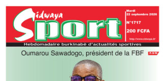 Une Sidwaya Sport du 22-09-2026