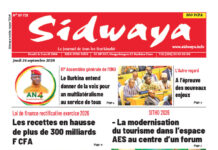Une Sidwaya du 24-09-2026