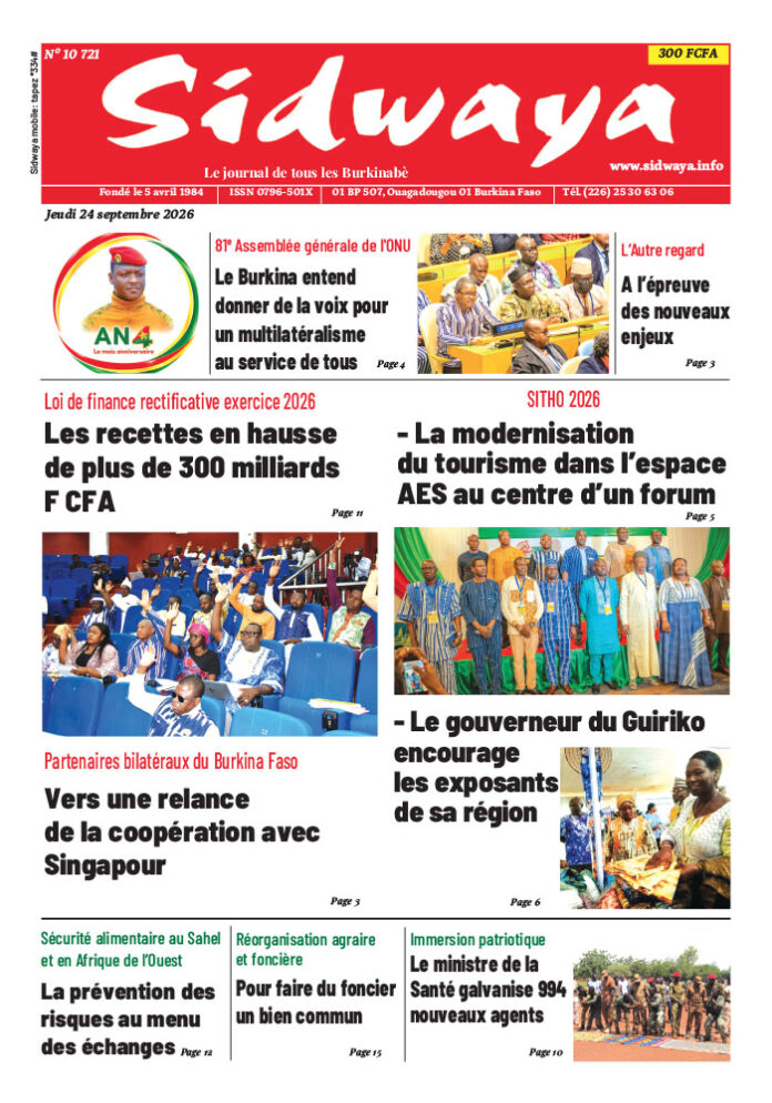 Une du 24-9-2026