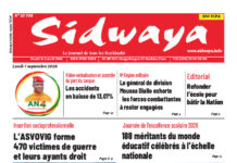 Une Sidwaya du 07-09-2026
