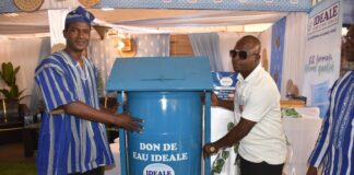 SITHO 2026 : l’entreprise d’Eau minérale Idéale offre une dizaine de poubelles